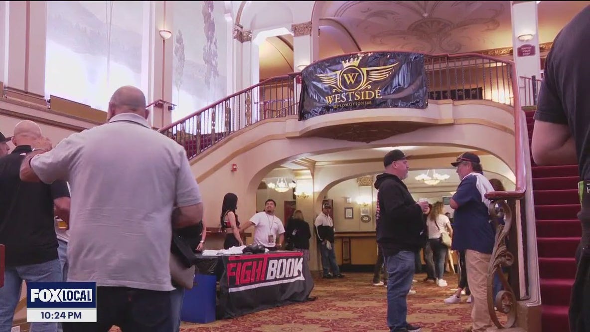 Fight night at Redwood City's Fox Theater